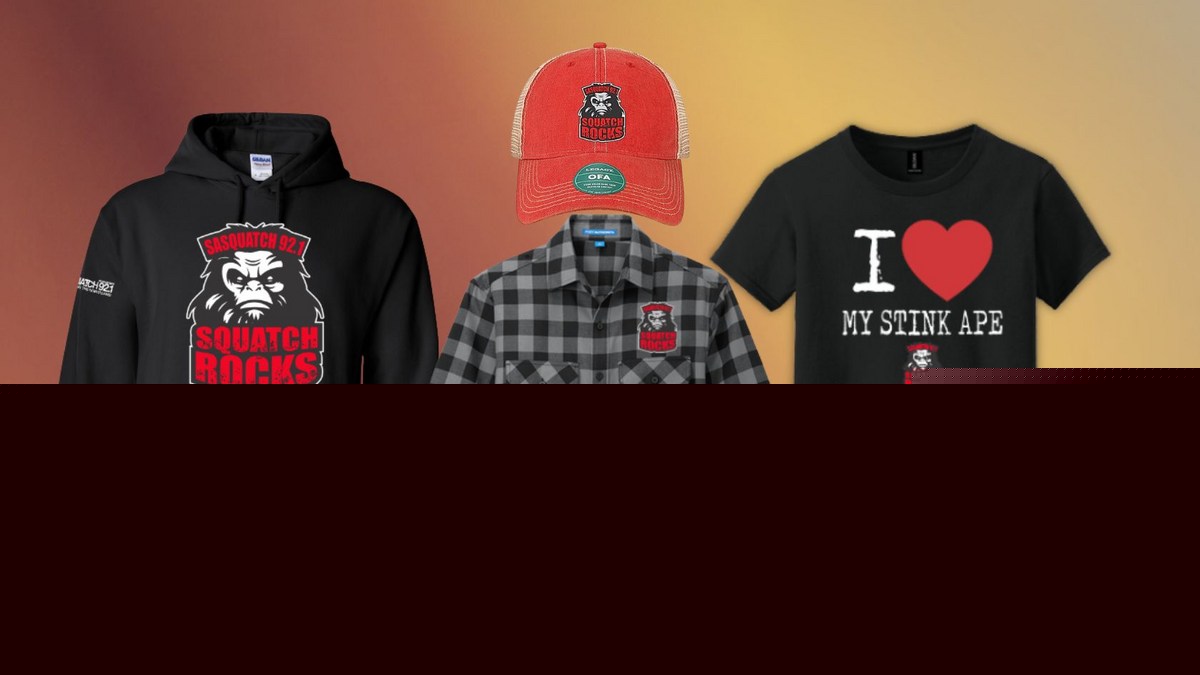 Get Your Official Sasquatch 92.1 Gear Now