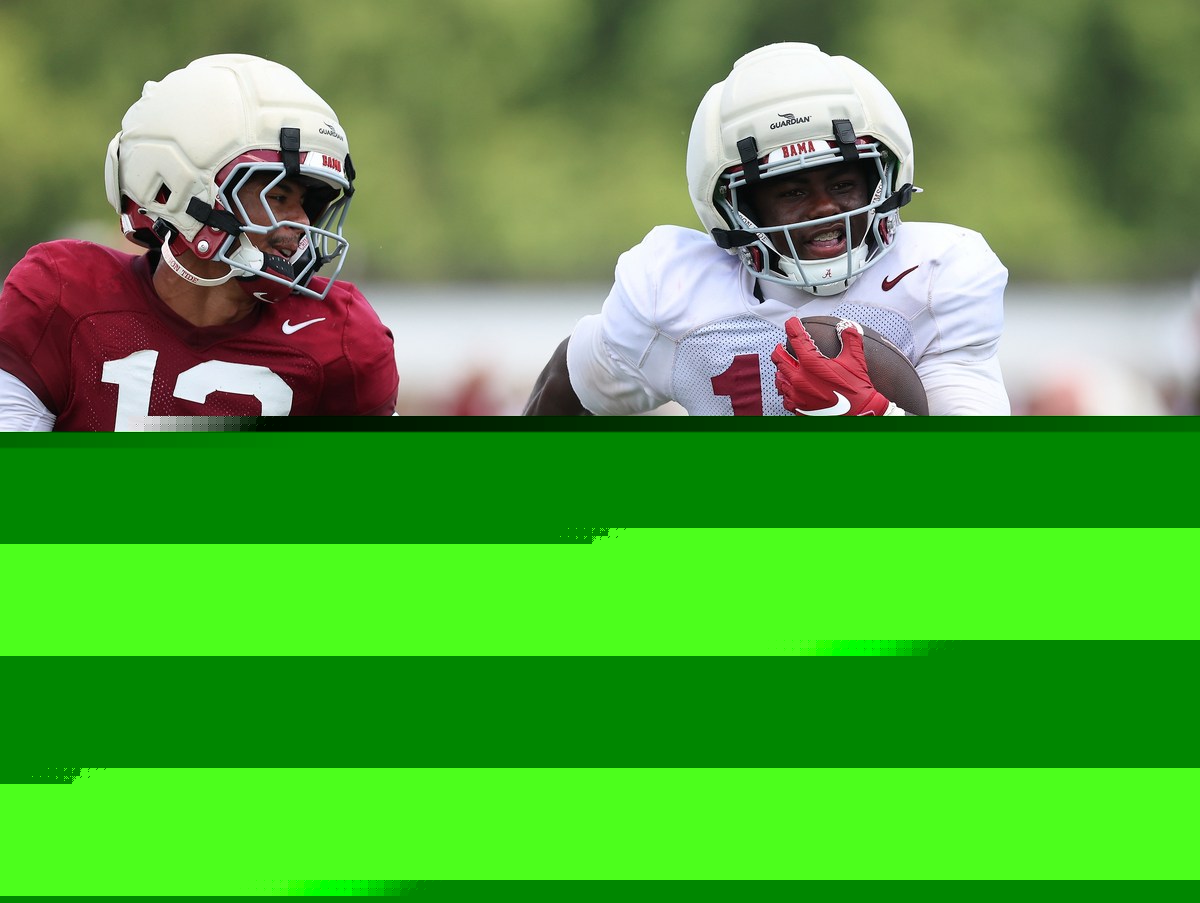 Photos From Alabama Fall Camp Practice No. 6