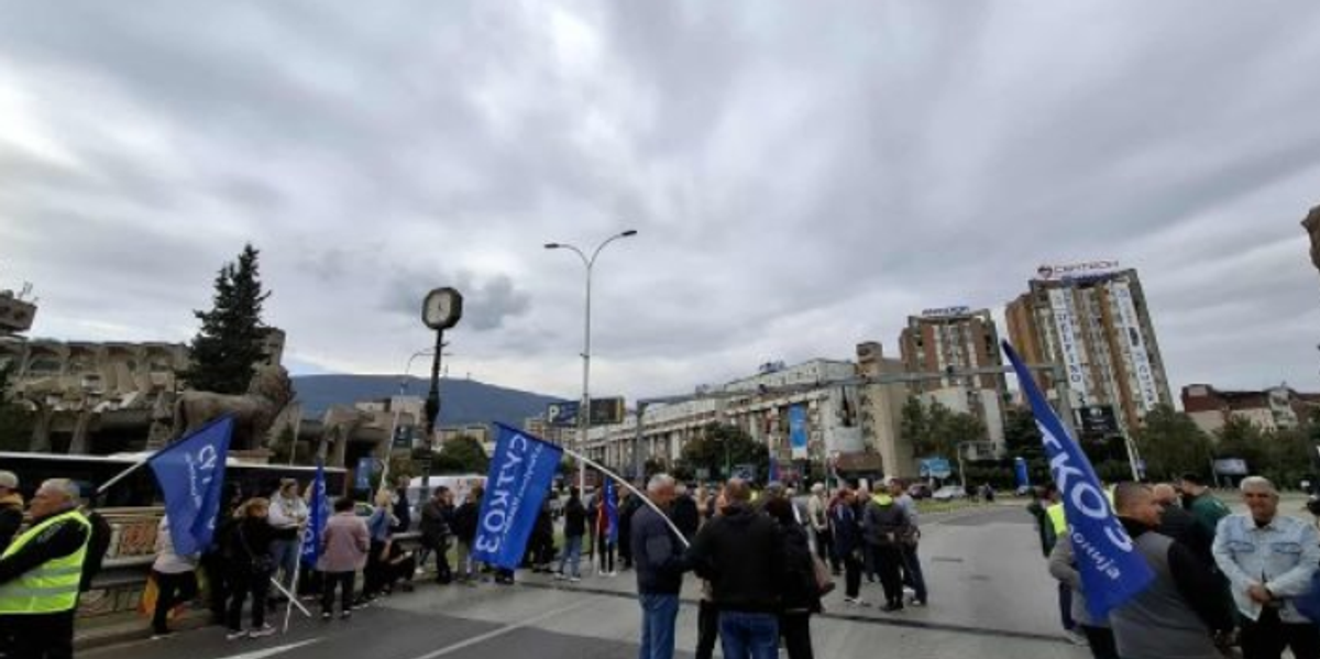 Punonjësit e "Parqe dhe Gjelbërime" - Shkup, sërish protestuan për pagat e papaguara