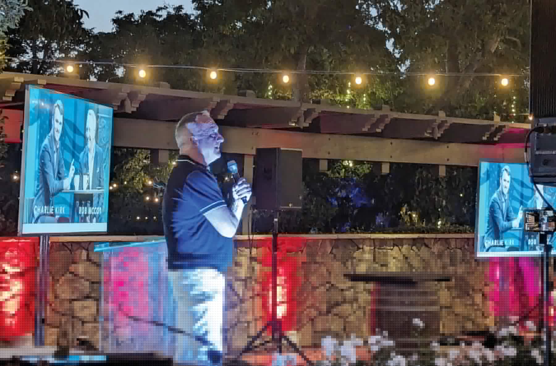 Mourners gather at Moorpark ranch in memory of Charlie Kirk