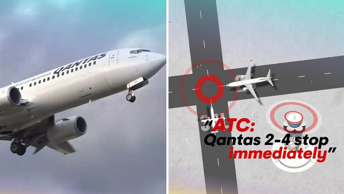 Runway near-miss involving Qantas planes at Sydney Airport under ATSB investigation