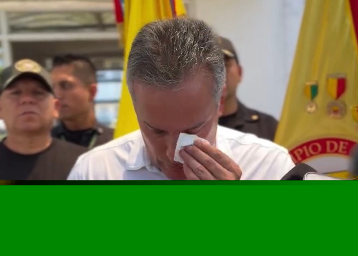 Entre lágrimas y con la voz entrecortada: alcalde de Pereira anunció medidas tras el terremoto (VIDEO)