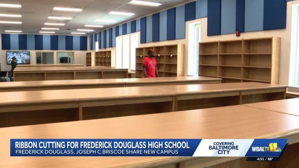 Baltimore’s Frederick Douglass High opens $118m renovation