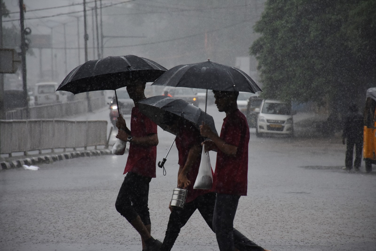 Bhubaneswar records nearly 100 mm rain; waterlogging disrupts normal life
