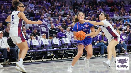 TCU Women's Basketball Sneaks By Kansas