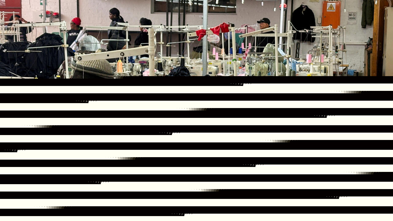 South Africa's textile industry in crisis after migrant workers fled the country