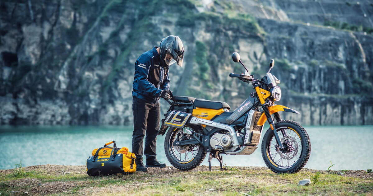 $4,700 twist-and-go adventure bike may lure scooter riders off pavement