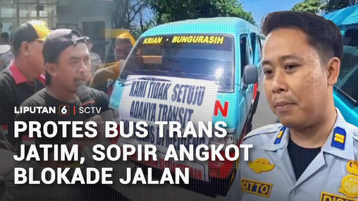 Demo, Sopir Angkot Blokade Jalan