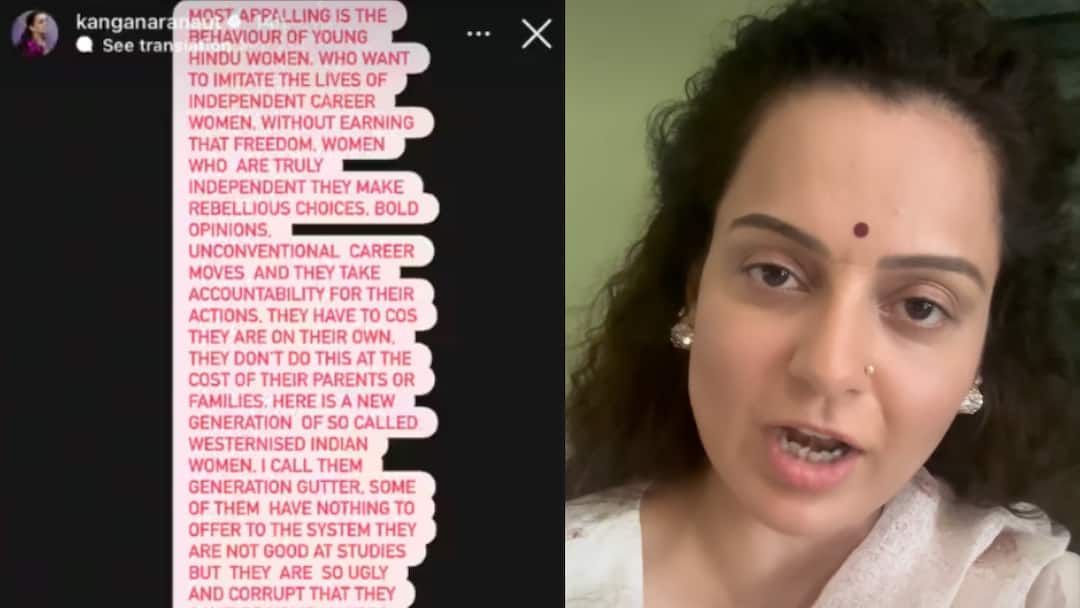 Kangana Ranaut Says Media ‘Ganging Up’ On Her Over ‘Generation Gutter’ Remark, Urges Gen Z To Reject Such ‘Feminism’
