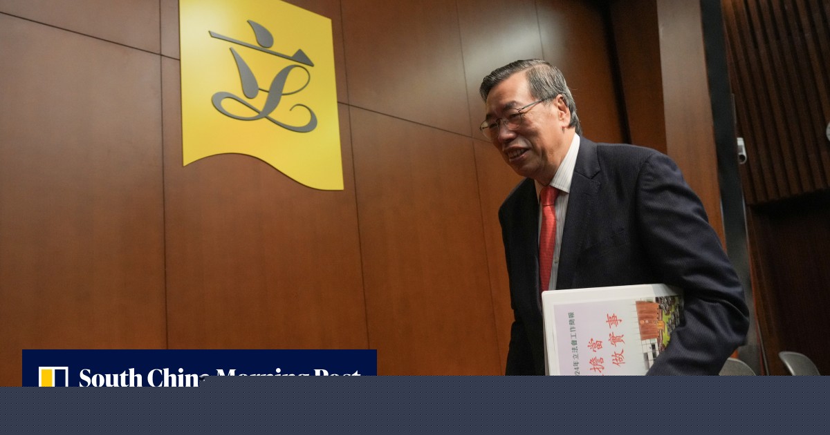 Hong Kong Legco president Andrew Leung to step down