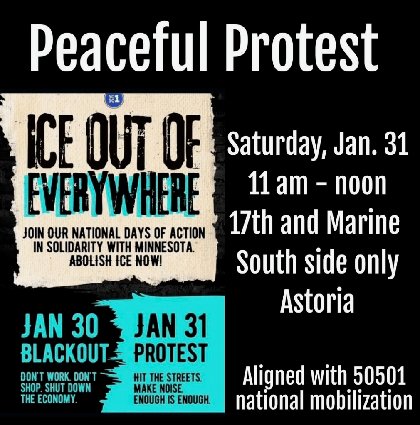 A walkout and two protests slated for Friday and Saturday in Astoria