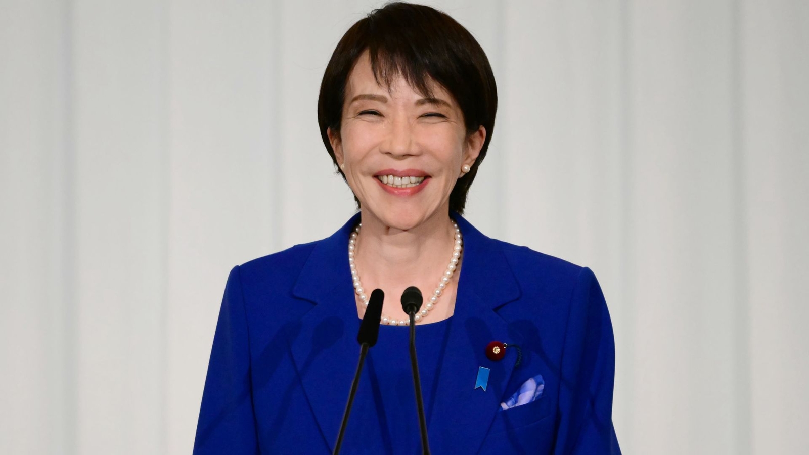 Japan's ruling party elects Sanae Takaichi as new leader, likely to become first female PM