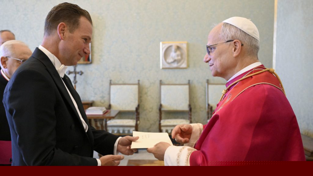 Pope welcomes Burch as new U.S. ambassador to the Holy See