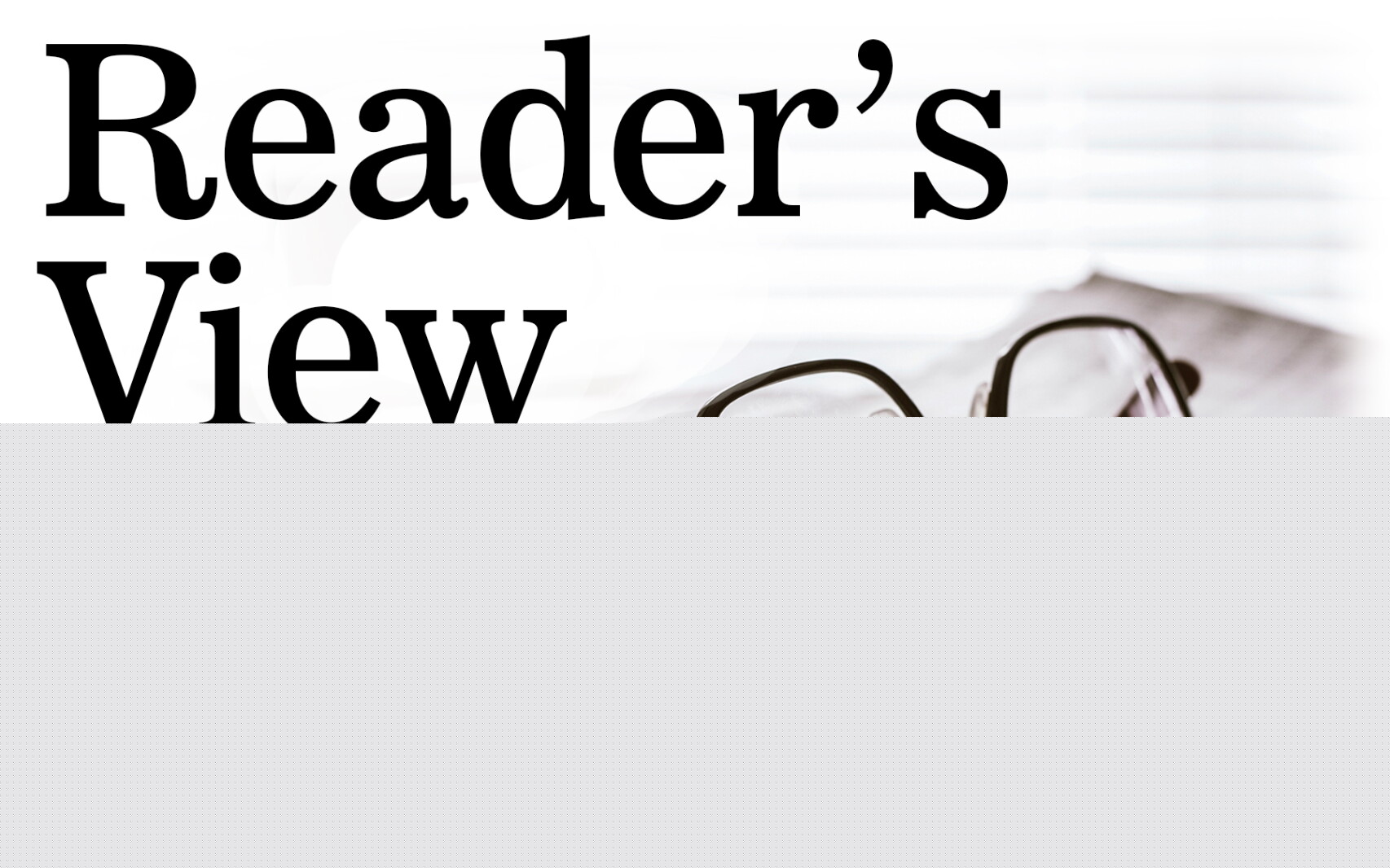 Reader's View: DNT shows anti-GOP bias on front page