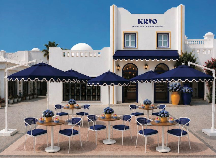KRYO Gelateria Artigianale Italiana: la Sicilia incontra l’Egitto nel nuovo concept di Manuel Dallori