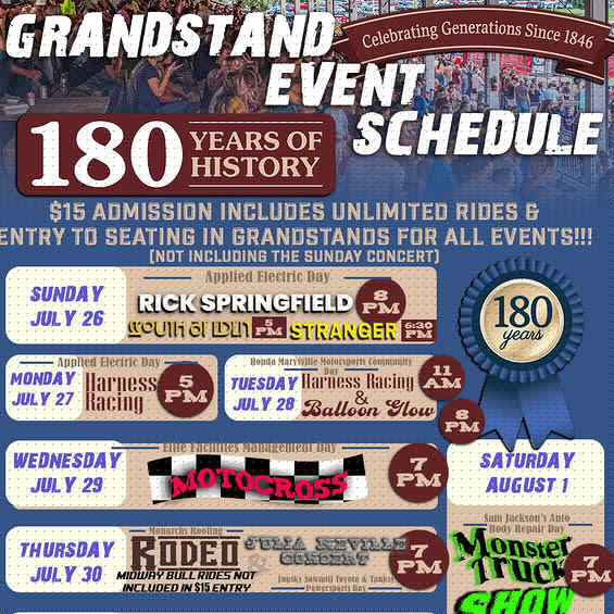 2026 Union County Fair to Kick Off Sunday in Marysville