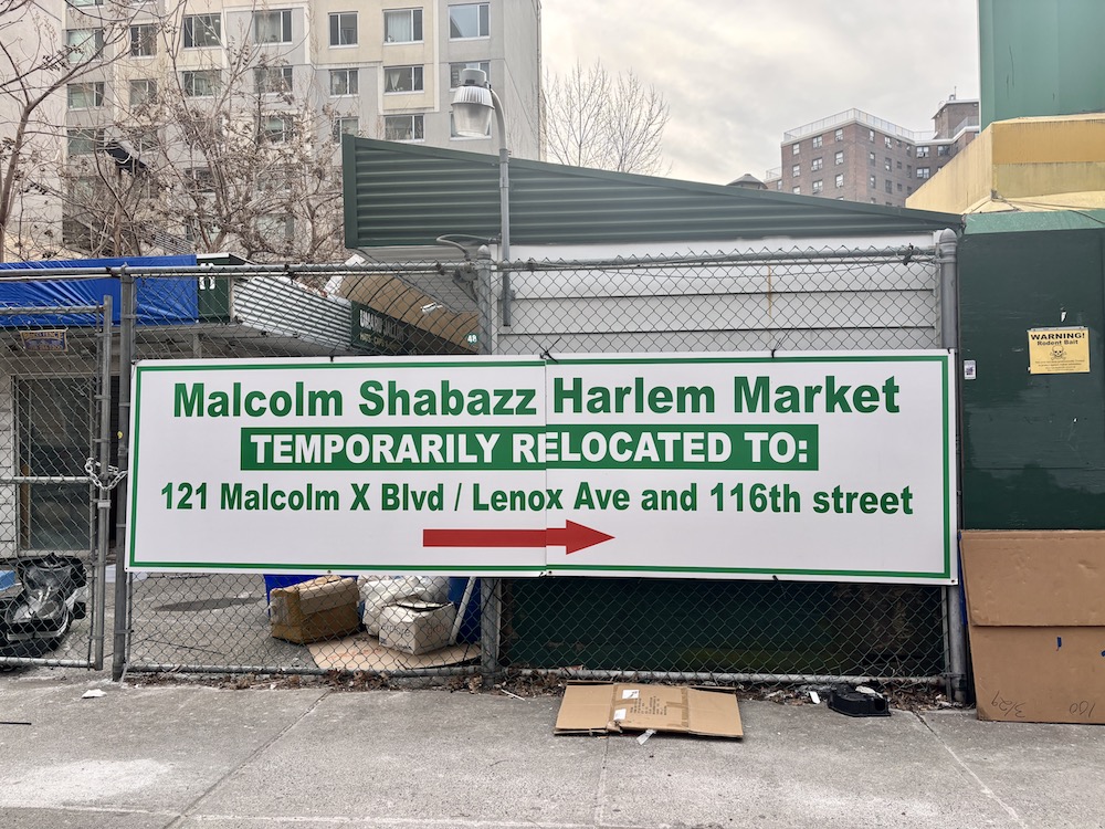 Harlem Malcolm Shabazz Market’s temporary move paves way for affordable housing