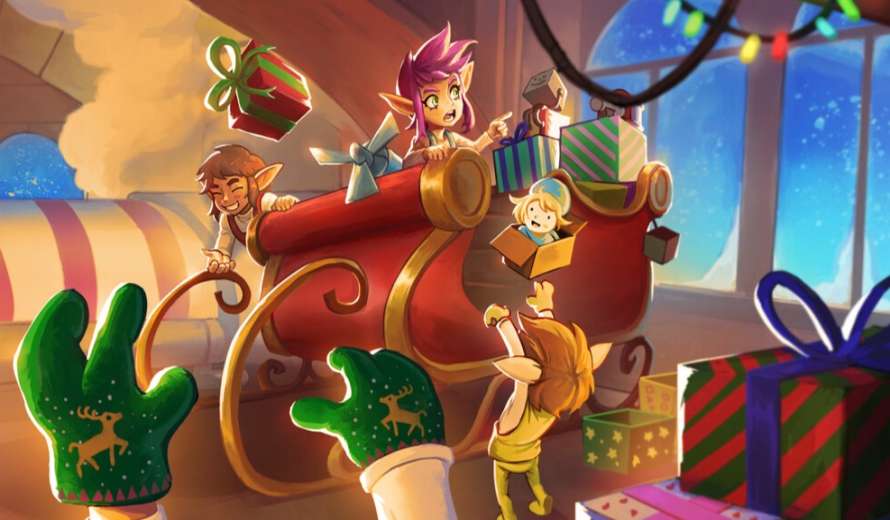 Cozy Co-Op Game North Pole Workshop Releases Free PC Demo on Steam