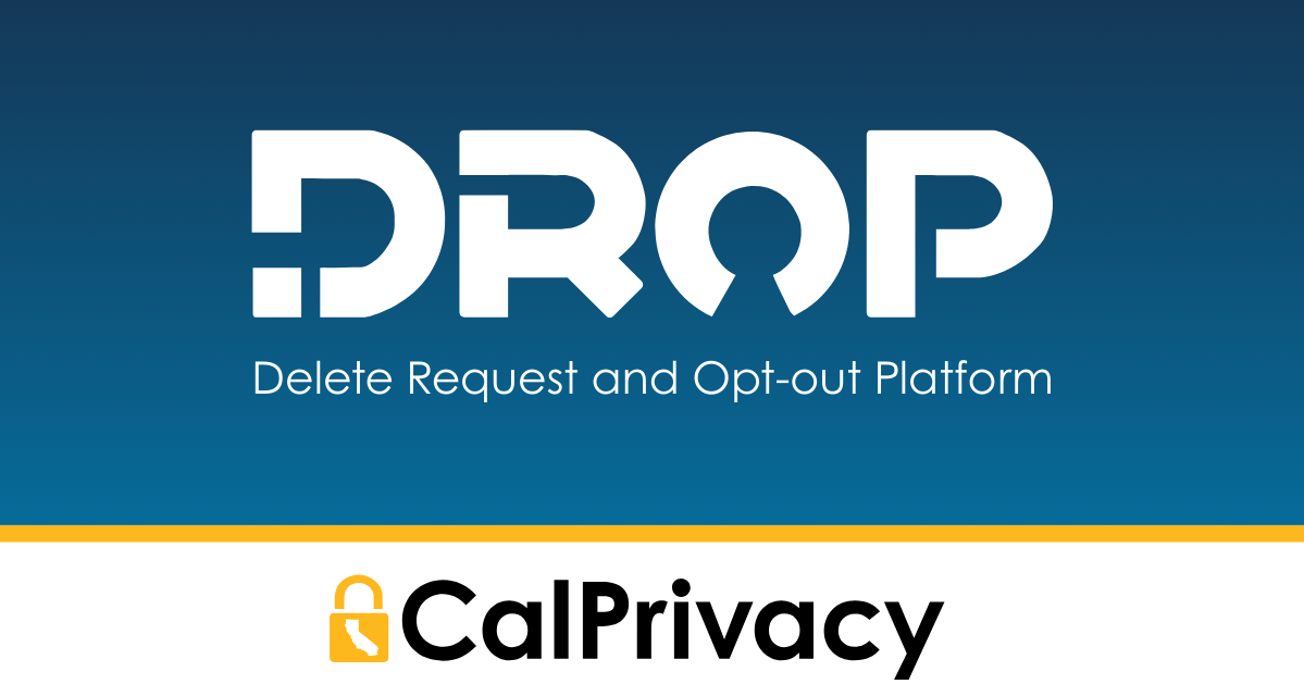 PSA: As of August 1, Californians can demand that 600+ registered data brokers delete their information through one request to a state-run website. Hero tag is for lawmakers who actually did something useful about privacy [Hero]