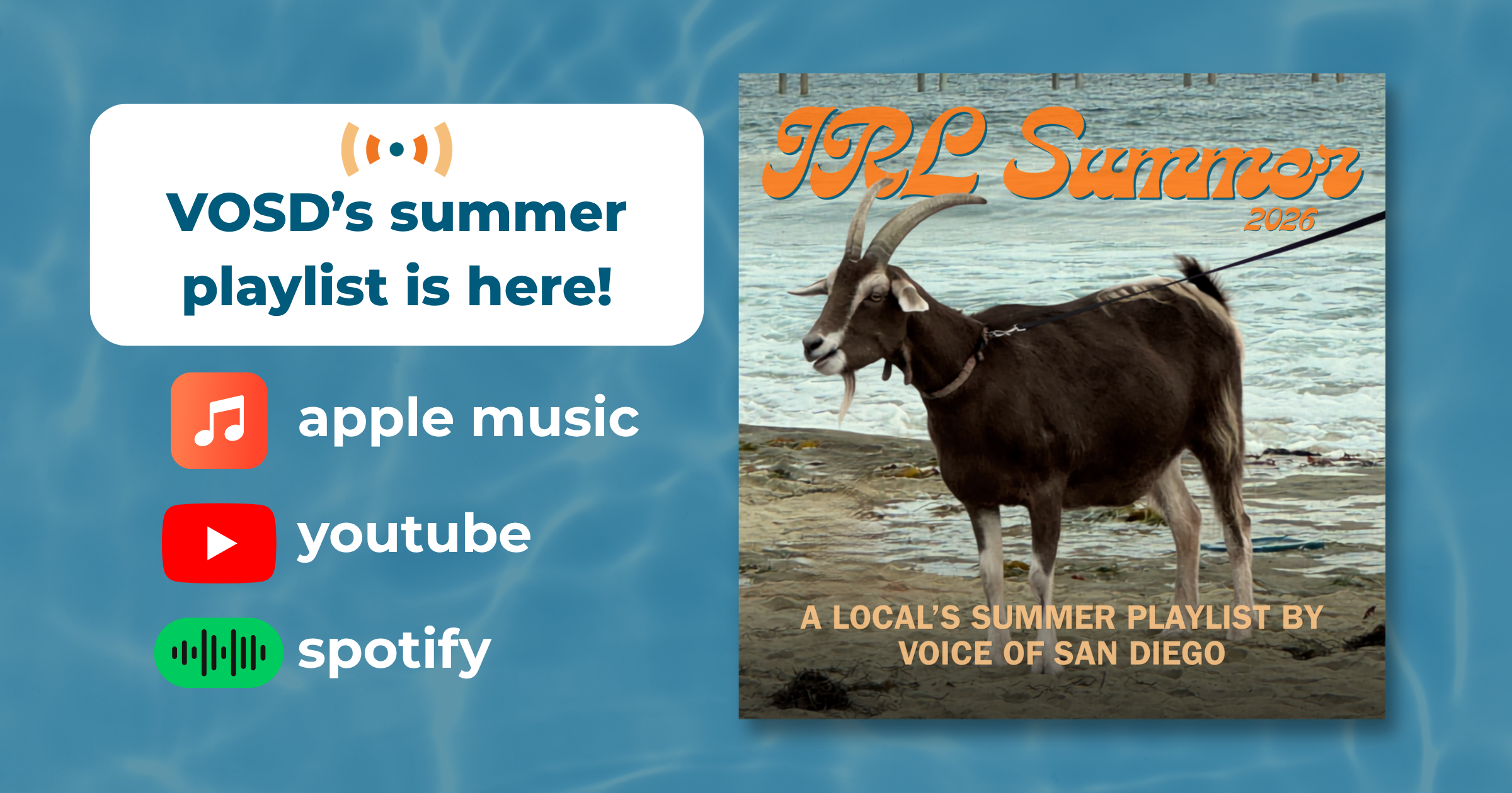 ‘IRL Summer’ Is Here. Check out Voice of San Diego’s Playlist of Local Artists