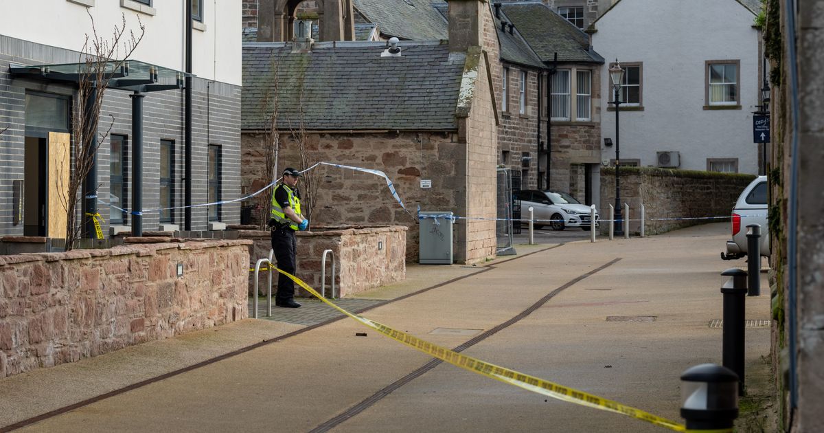 Man rushed to hospital after 'stabbing' on Scots high street as one arrested