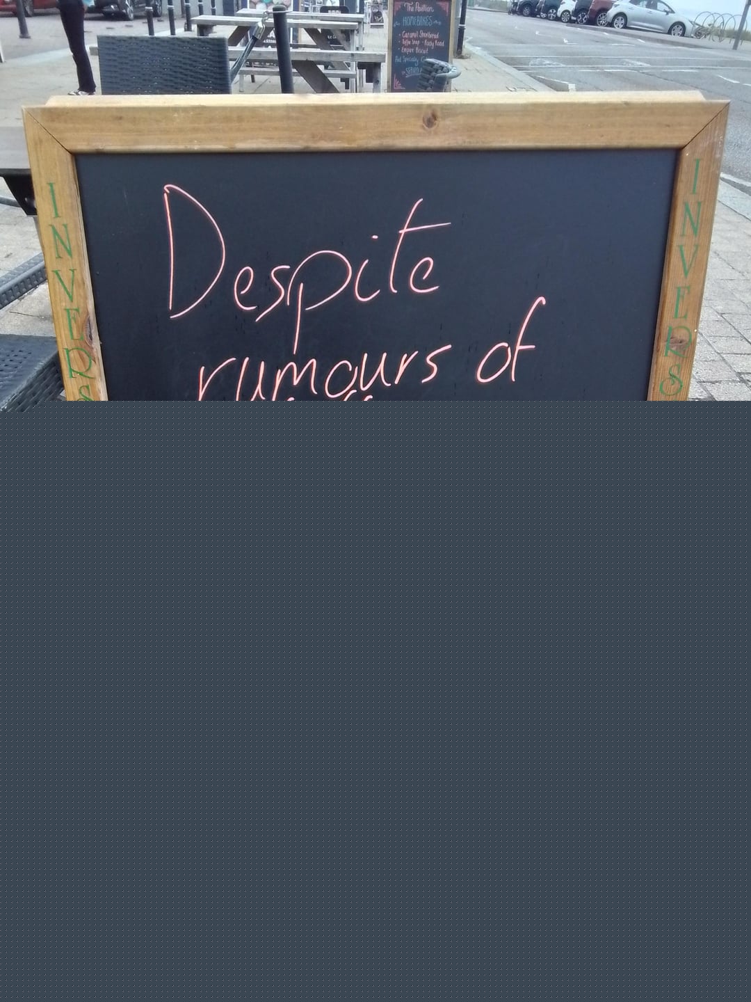 Funny Store Signs - Romaine calm