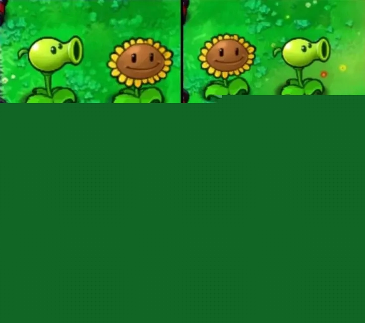 Sunflower Back, Peashooter Front - Mad Max Vibes