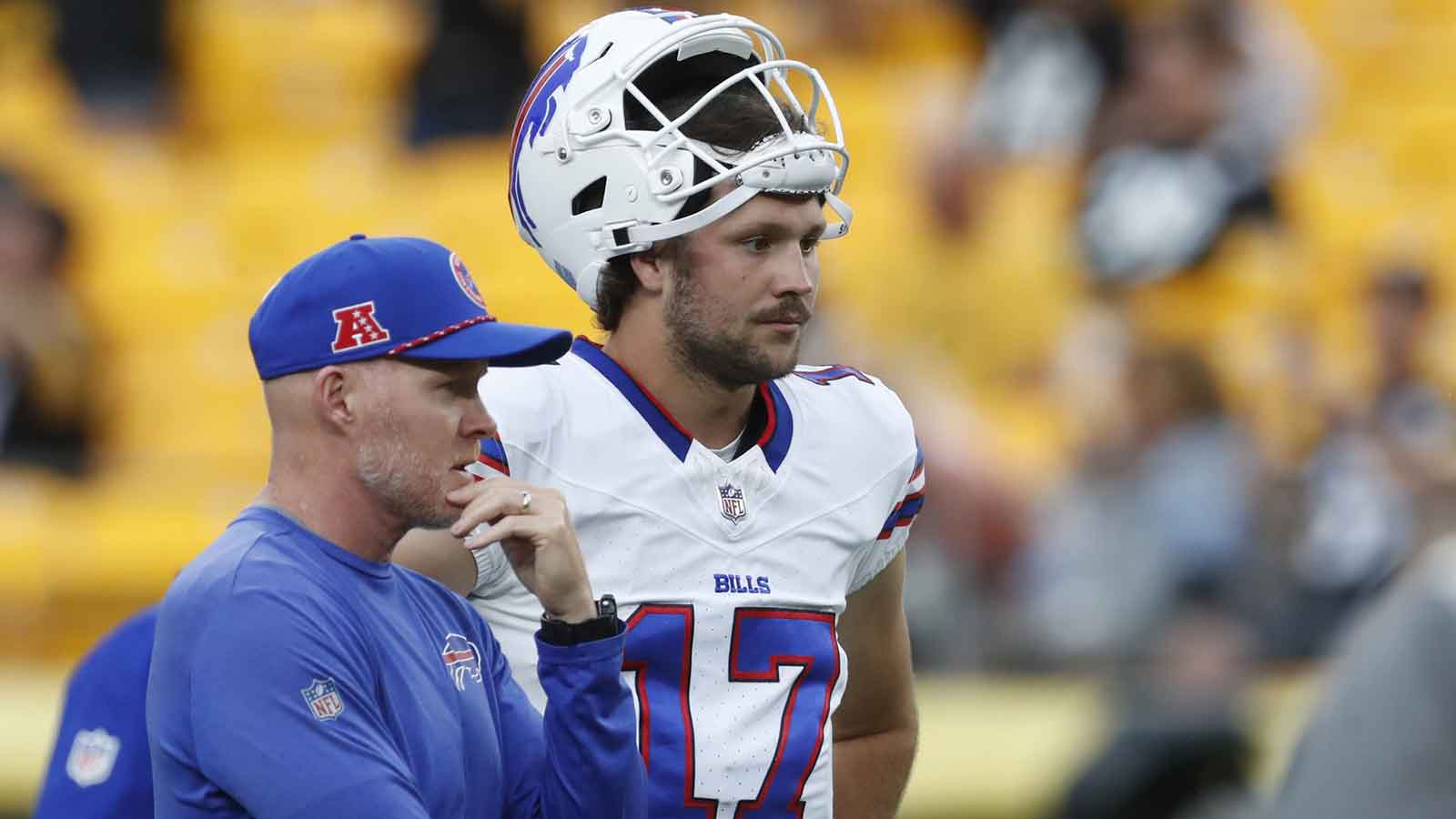 Why Josh Allen was ‘very emotional’ about Bills’ Sean McDermott firing after playoff dud