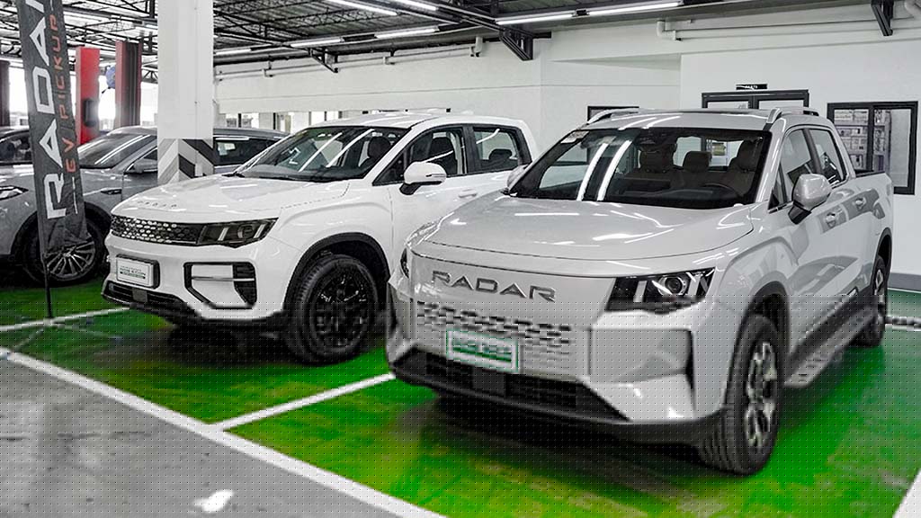 RADAR EV Pickups Now Open In Cebu