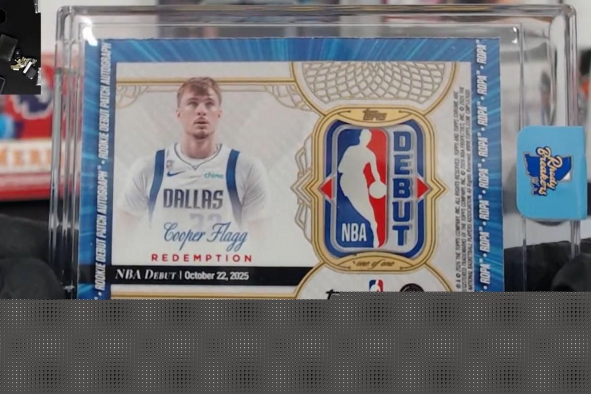 Cooper Flagg’s One-of-One Rookie Card Found in Rhode Island