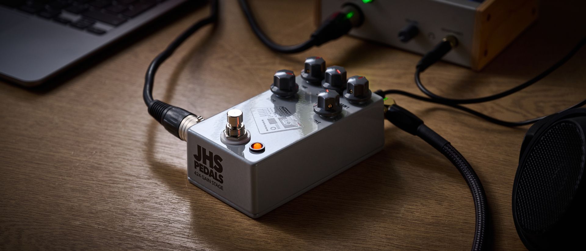 "So much more than just 'Mk.gee in a pedal', this clever little preamp box leaves plenty of room to find your own voice": JHS Pedals 424 Gain Stage review