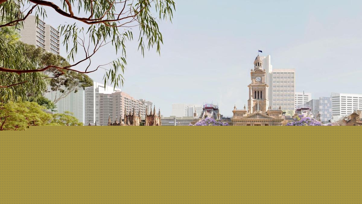 City of Sydney unveils plans for new $150m Town Hall Square