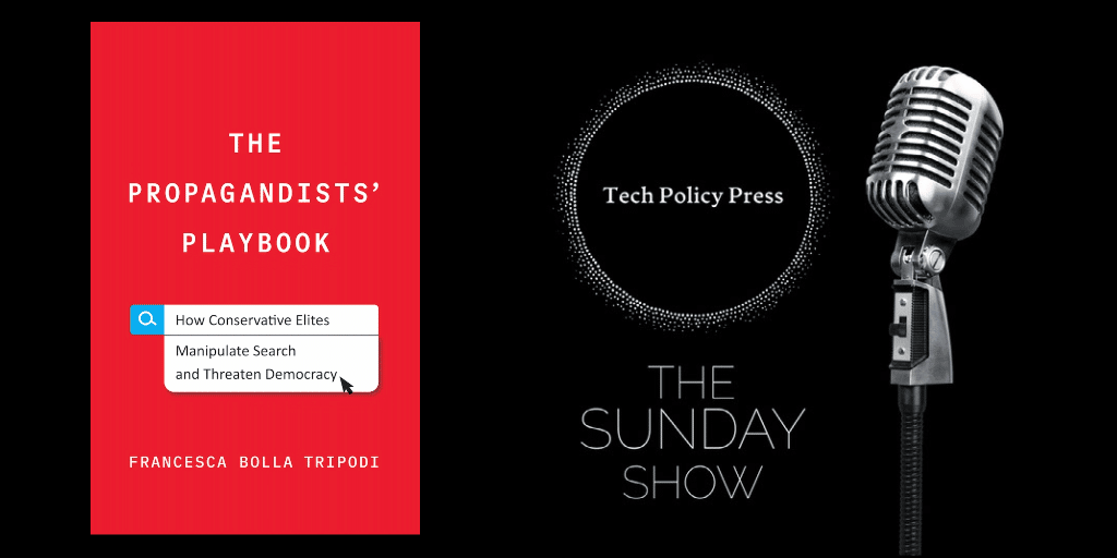 Reading the Propagandists' Playbook: A Conversation with Francesca Tripodi