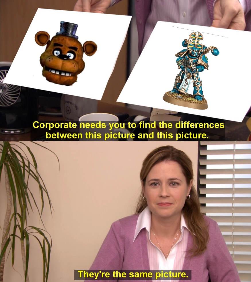 Warhammer 40,000 - Rubric of Fazbear | /r/grimdank