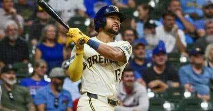 Blake Perkins' 5 RBIs carry majors-leading Brewers past Angels