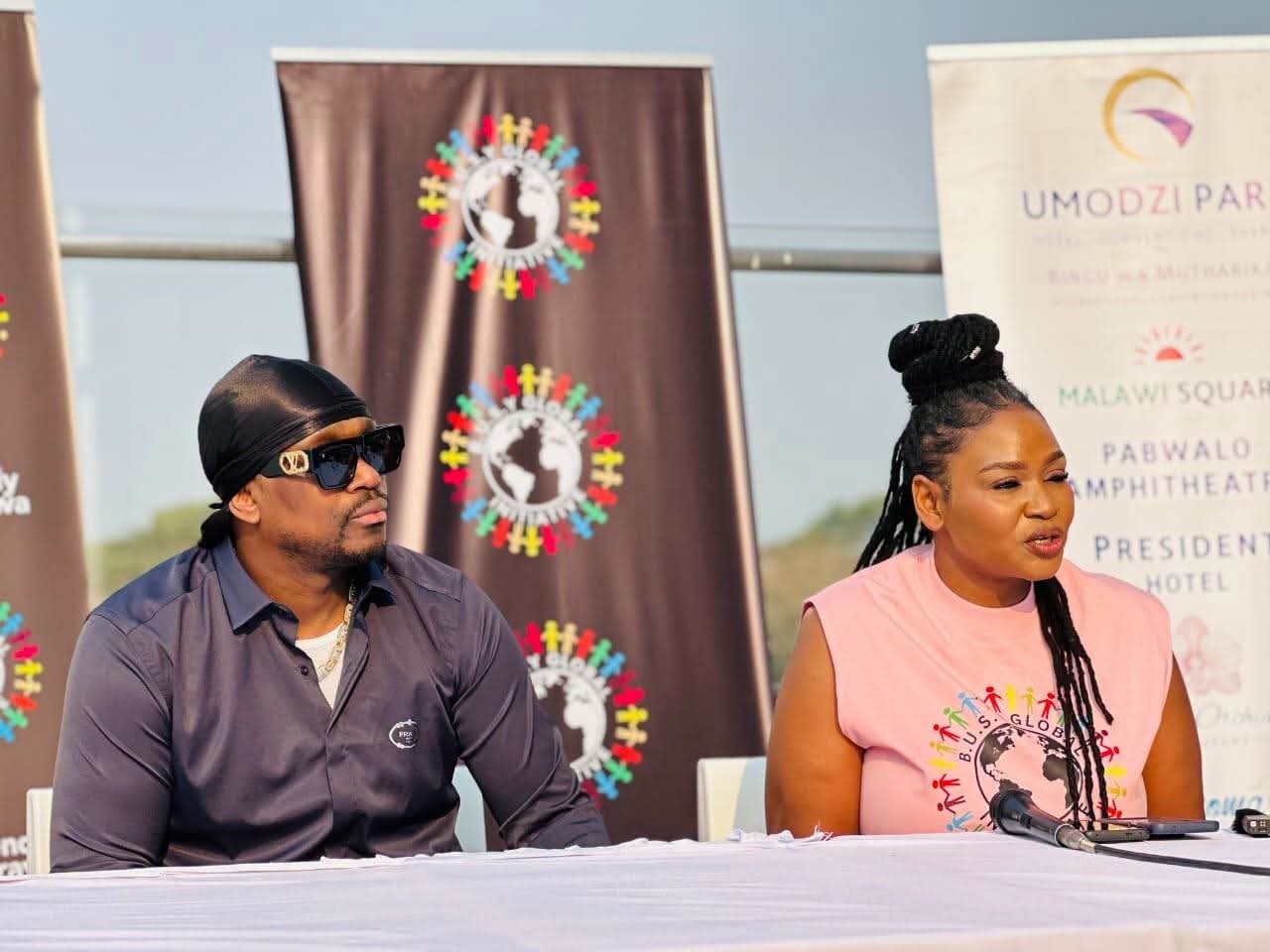 ‘Malawi shows me love’: Busy Signal teams up with Wendy Harawa to boost school infrastructure