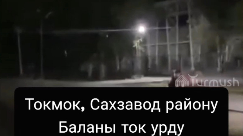 Young boy shocked by live light pole in Tokmok