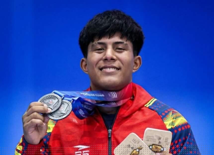 Venezuela se alzó con 2 medallas plateadas en la halterofilia de los Juegos CAC 2026