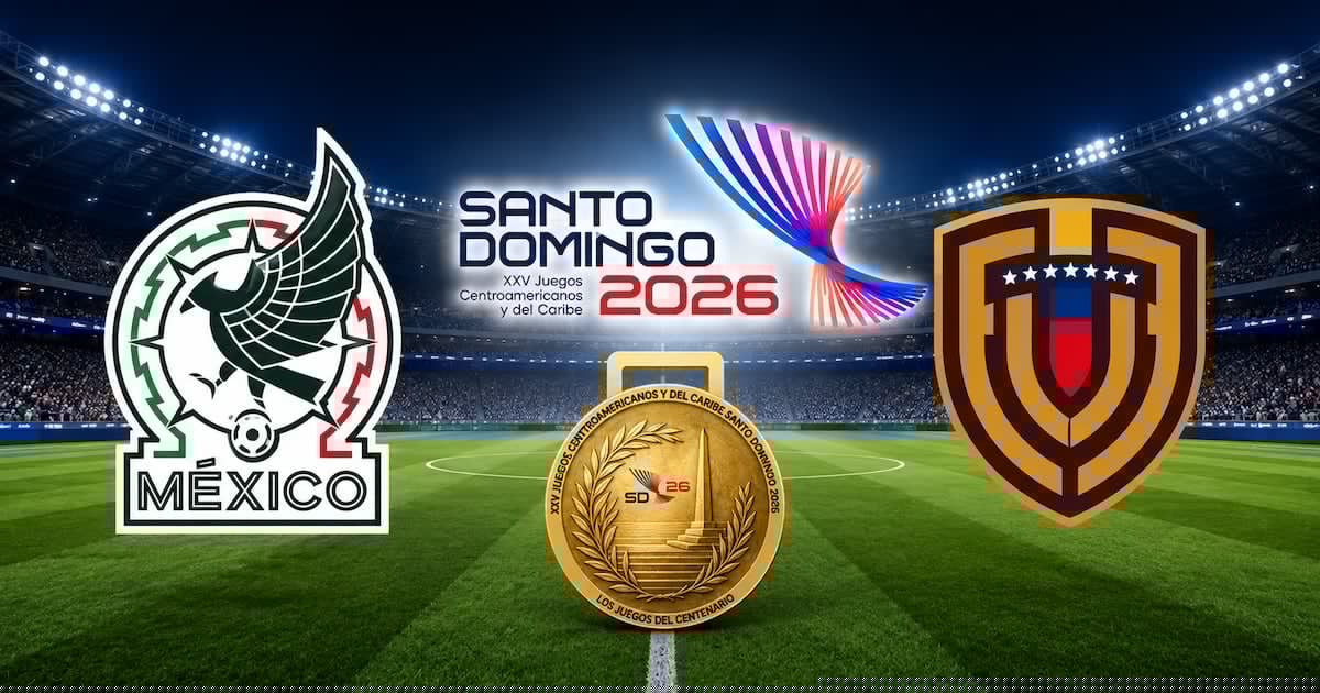 México vs. Venezuela Sub 23 EN VIVO HOY: ¿Dónde ver la final de los Juegos Centroamericanos y del Caribe?