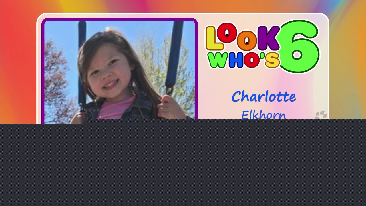 Look who's 6 on August 2, 2026