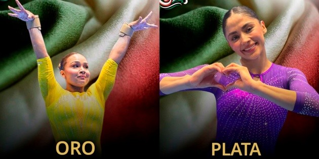 Corona y doble podio para México en el all-around de gimnasia artística femenina en Santo Domingo