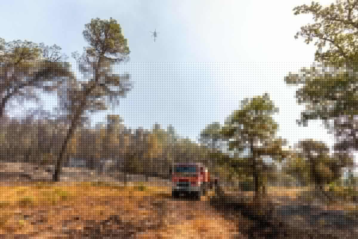 Ballet dans les airs et relais sur terre : découvrez les images de l’immense mobilisation des sapeurs-pompiers lors des reprises de feu ce week-end dans le Var
