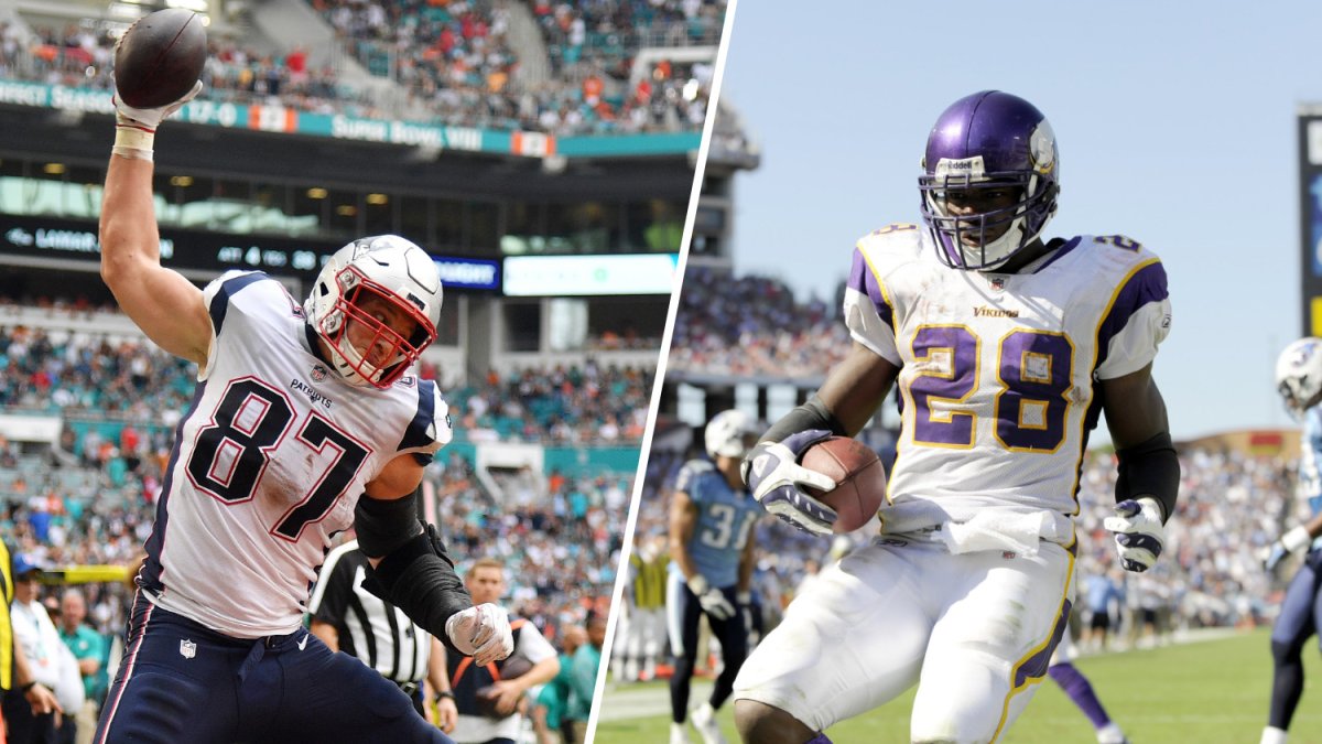 Rob Gronkowski and Adrian Peterson headline Hall of Fame Class of 2027 candidates