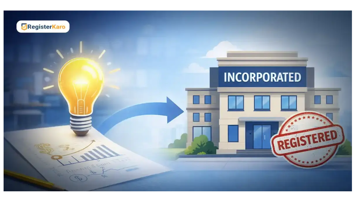 From Idea to Incorporation: How RegisterKaro Helps Founders with Company Formation