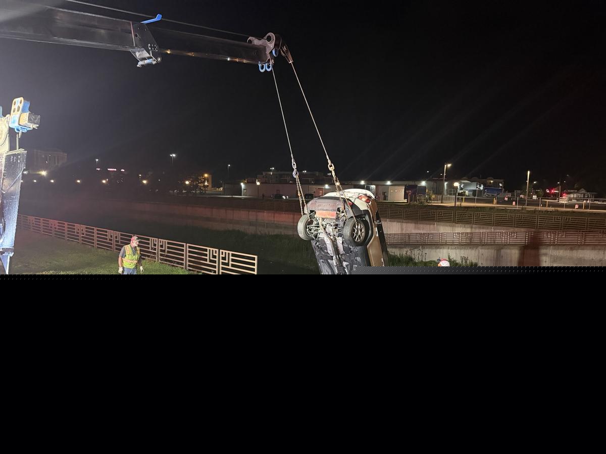 Driver Taken to Hospital After Crashing into Zumbro River