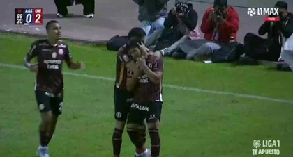 ¡Cazador! El gol de José Rivera para el 2-0 de Universitario vs. Alianza Atlético