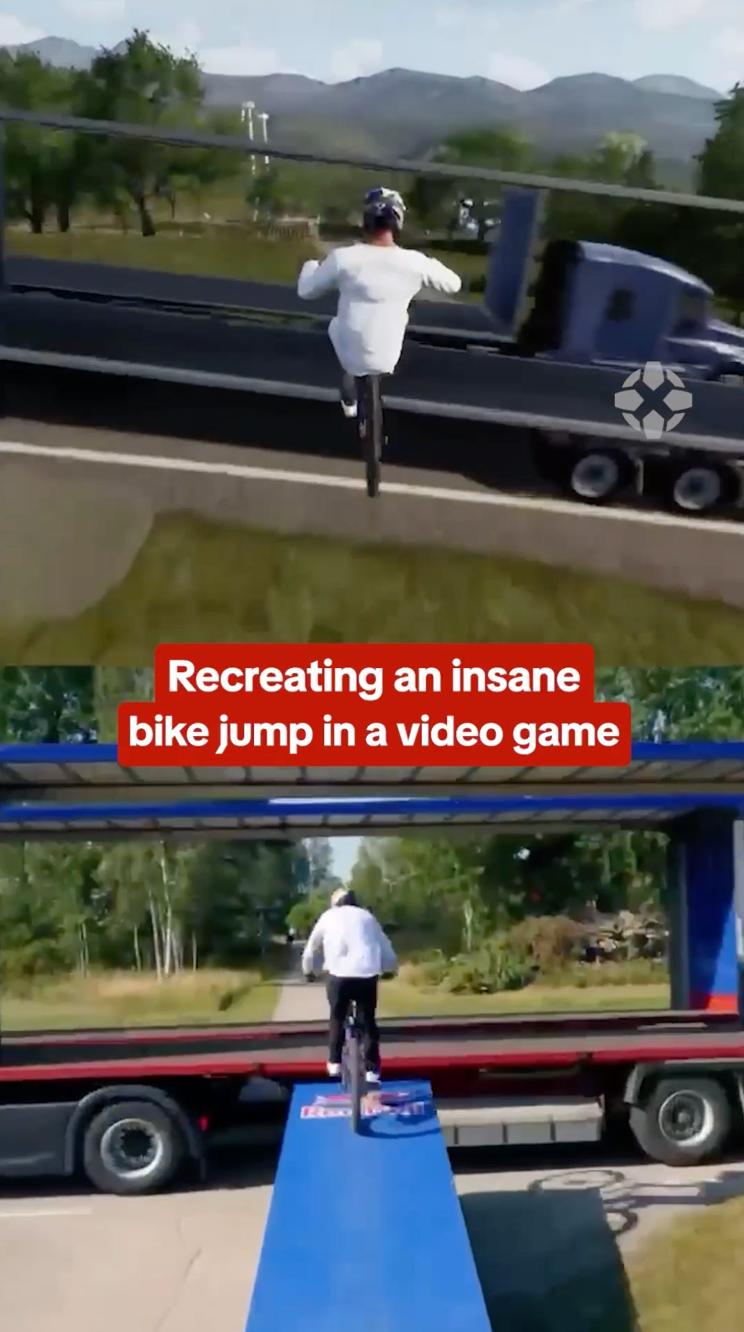 MAVRIX is a Realistic Mountain Biking Game
