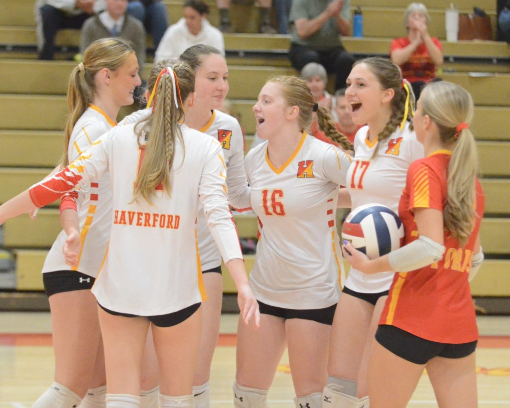 GIRLS VOLLEYBALL: Bassill’s aces spark Haverford’s comeback over Souderton in District 1-4A first round