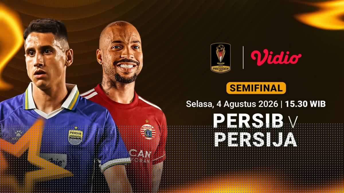 Nonton Persib vs Persija - Piala Presiden Semifinal: El Clasico Indonesia Kembali Memanas di Vidio
