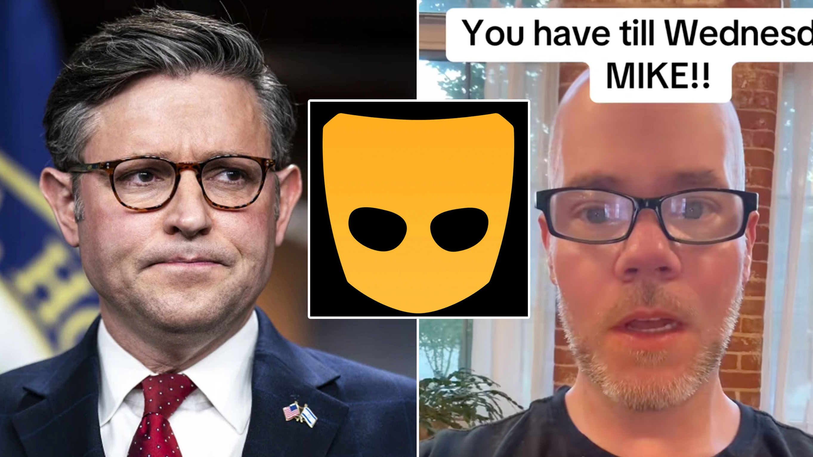 House Speaker Mike Johnson Accused Of Having A Grindr Profile By A TikToker Who Wants Rep-Elect Adelita Grijalva Sworn In